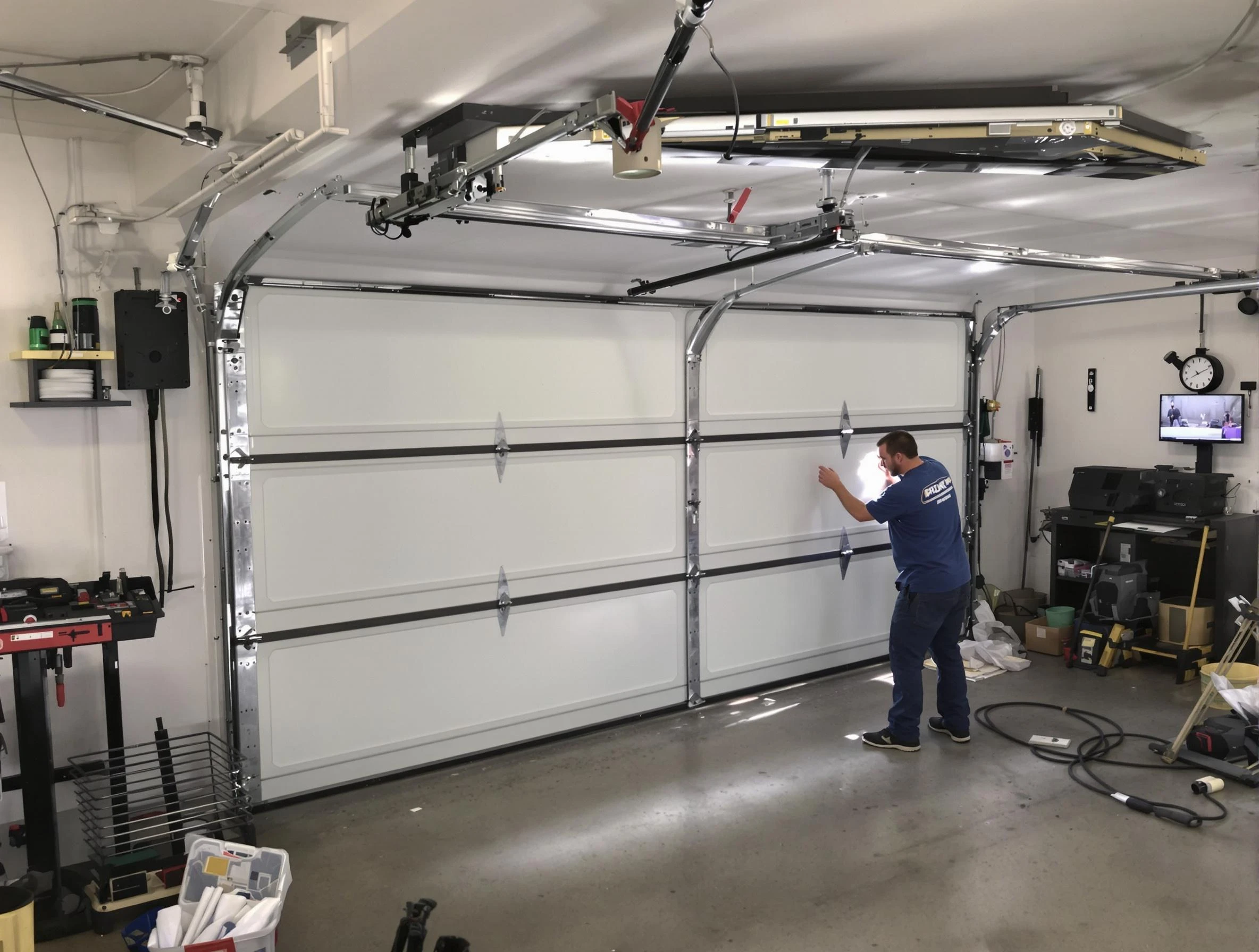 Professional garage door repair service by Livingston Garage Door Repair in Livingston